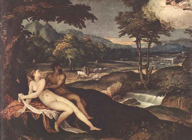 Landscape with Jupiter and Io GD, SCHIAVONE, Andrea